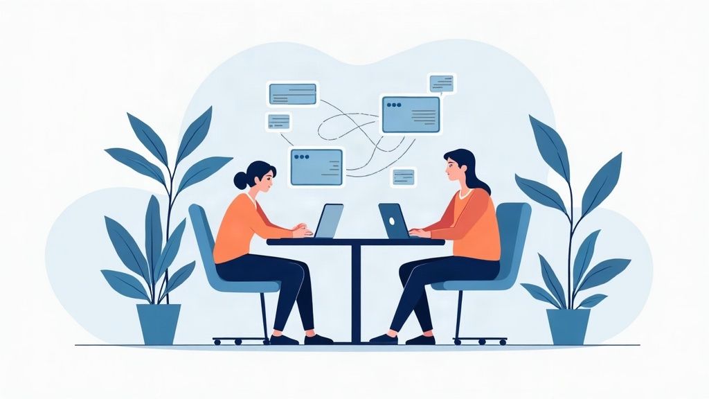 Technical Breadth versus Depth, pictured for this guide to software development