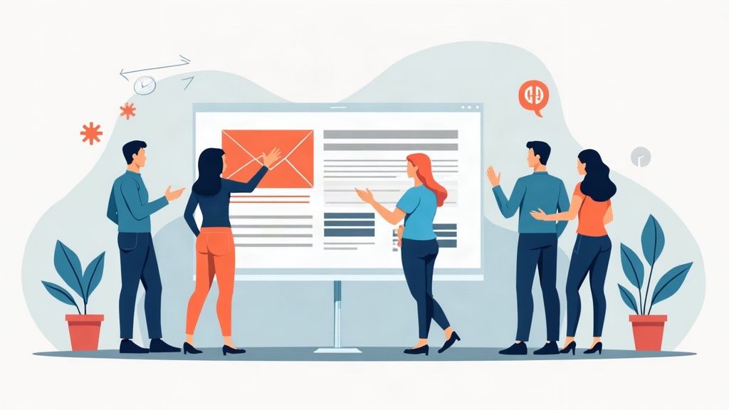 Implementing the Strategy, pictured for this guide to software development